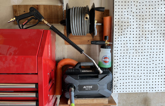 Car Washing Setup for Garage