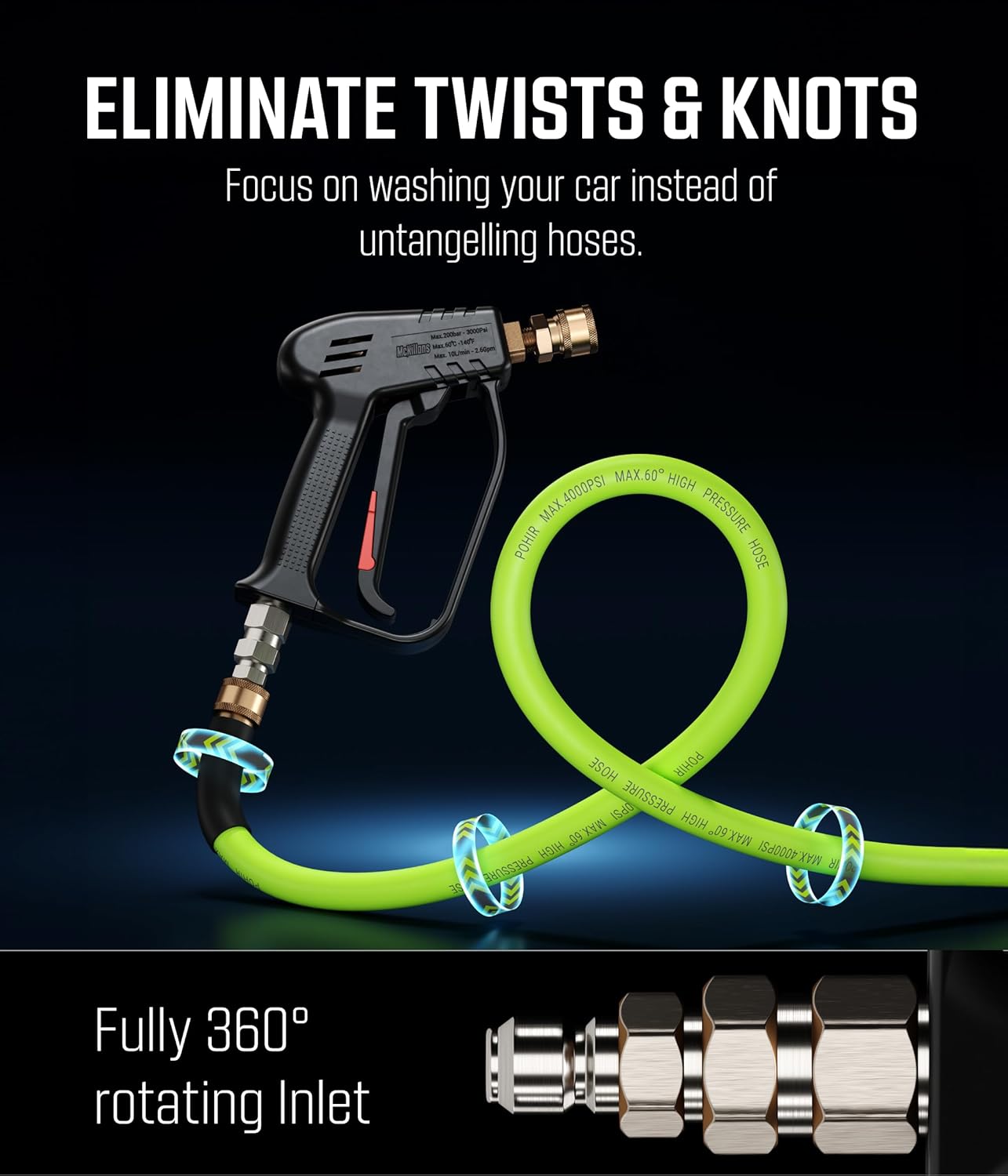 Swivel Gun and Foam Cannon Kit