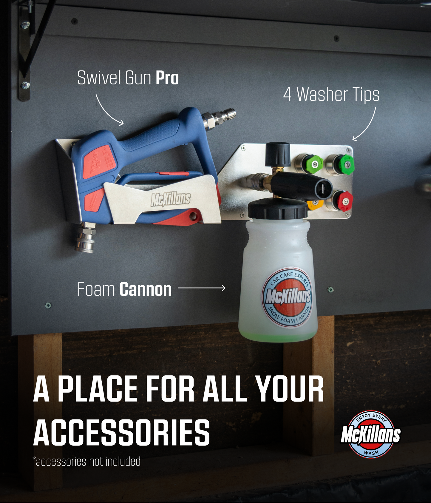 Stainless Wall Organizer