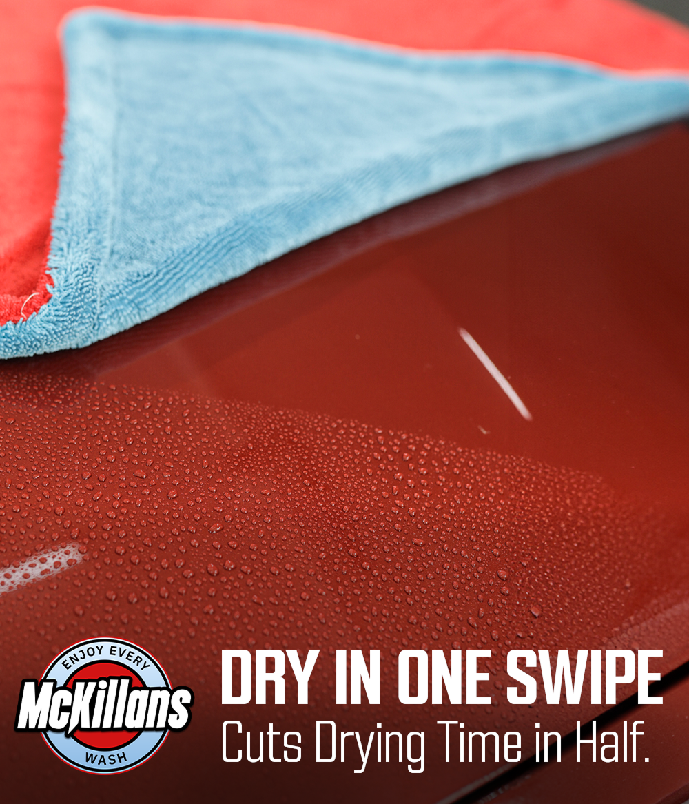 Dual Color Drying Towel 1200GSM 36x28"