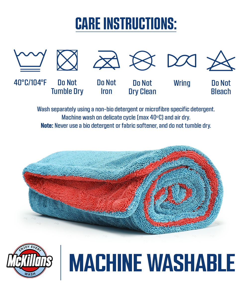 Dual Color Drying Towel 1200GSM 36x28"