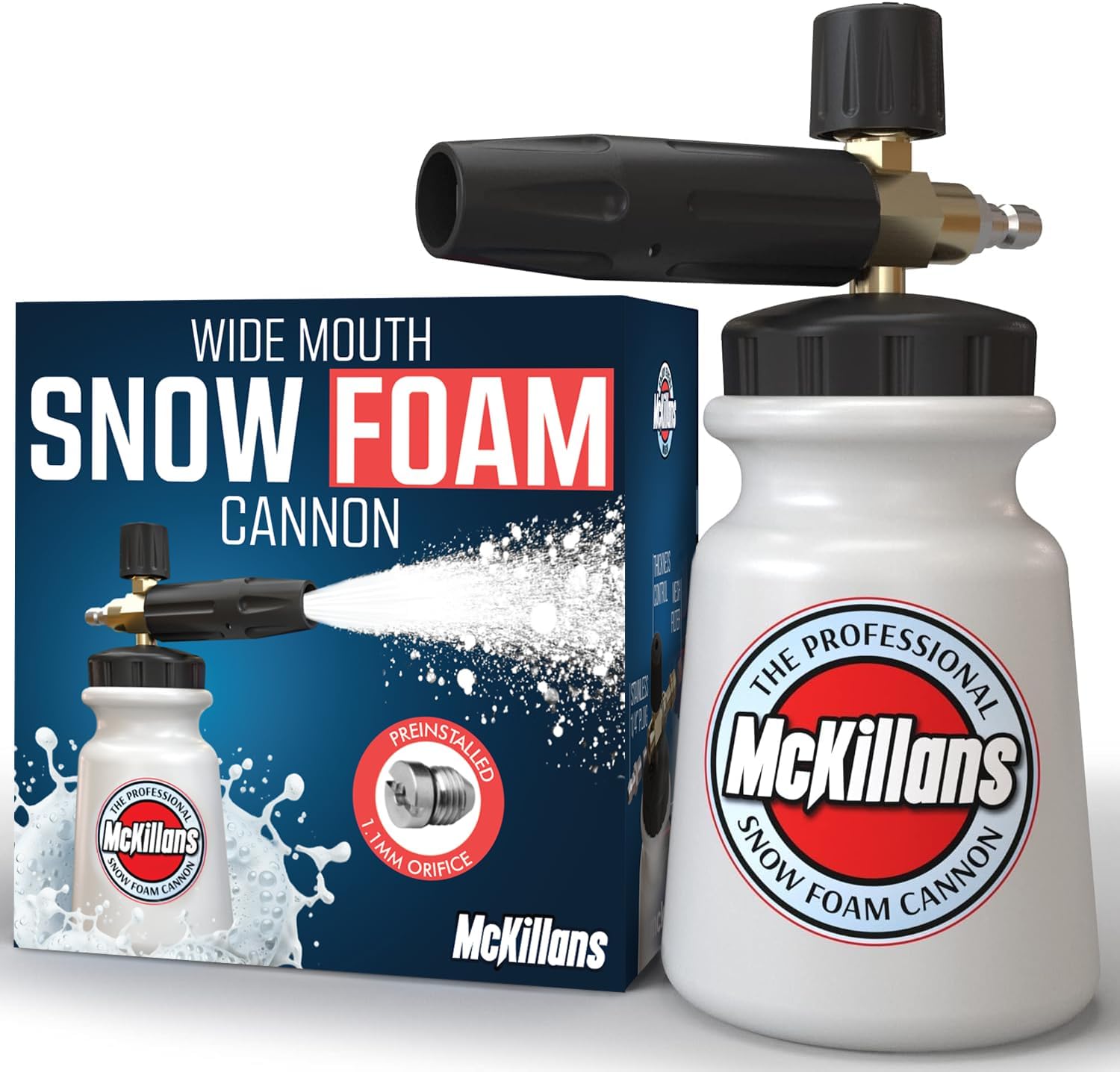 Wide Mouth Foam Cannon – McKillans