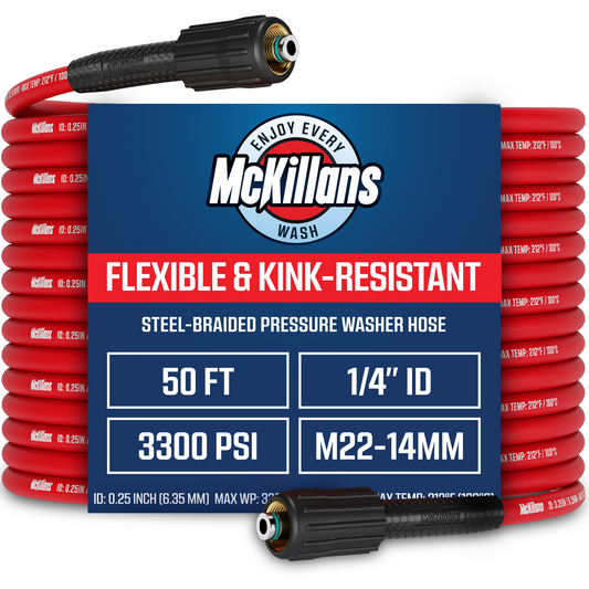 M22 Pressure Washer Hose 1/4" x 50FT