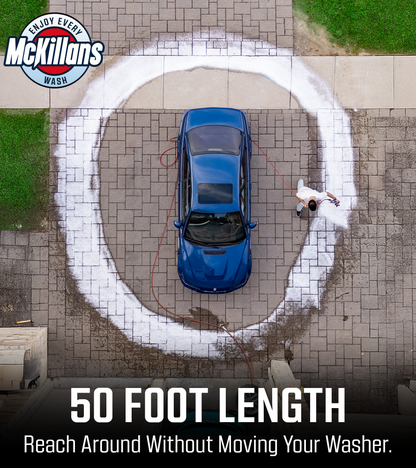 QC Installed Pressure Washer Hose 1/4" x 50FT