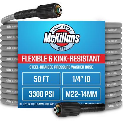M22 Pressure Washer Hose 1/4" x 50FT