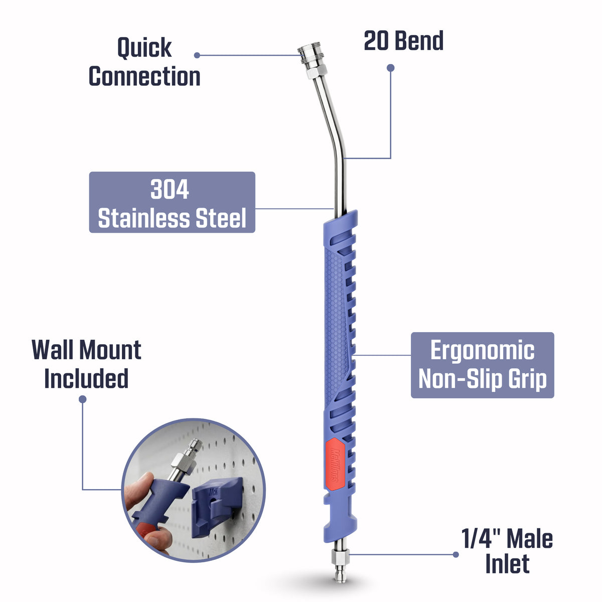 Rinsing Wand Pro Blue