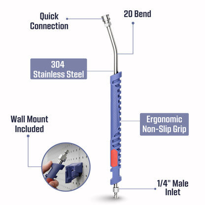 Rinsing Wand Pro Blue