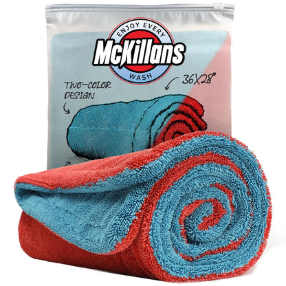Dual Color Drying Towel 1200GSM 36x28"