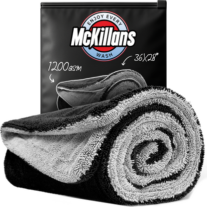 Dual Color Drying Towel 1200GSM 36x28"