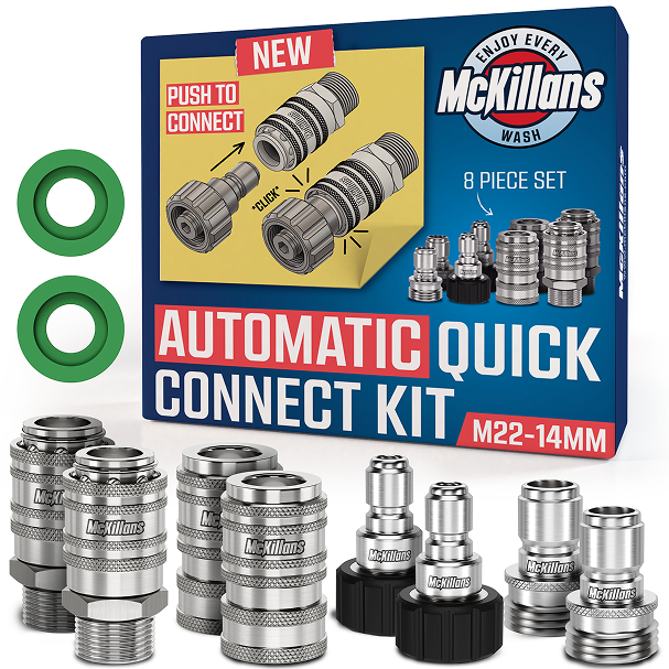 Automatic M22-14mm Quick Connect Kit – McKillans