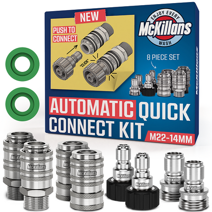 Automatic M22-14mm Quick Connect Kit