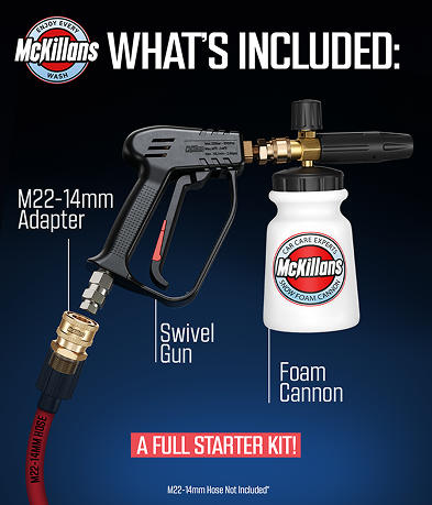 Swivel Gun + Foam Cannon