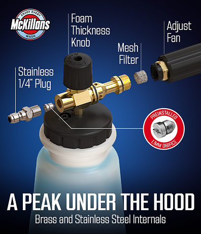 Swivel Gun + Foam Cannon