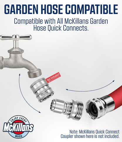 Garden Hose Male Plugs (3 pack)