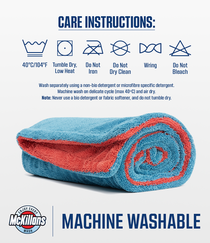 Dual Color Drying Towel 1200GSM 36x28"