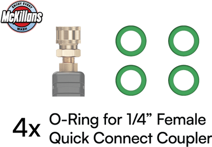 Seals Refresh Kit for Pressure Washer Gun With Swivel