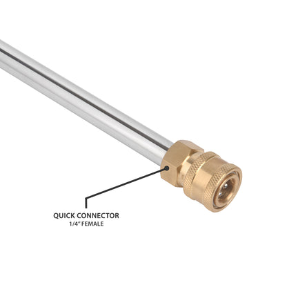 Straight Rinsing Extension Wand
