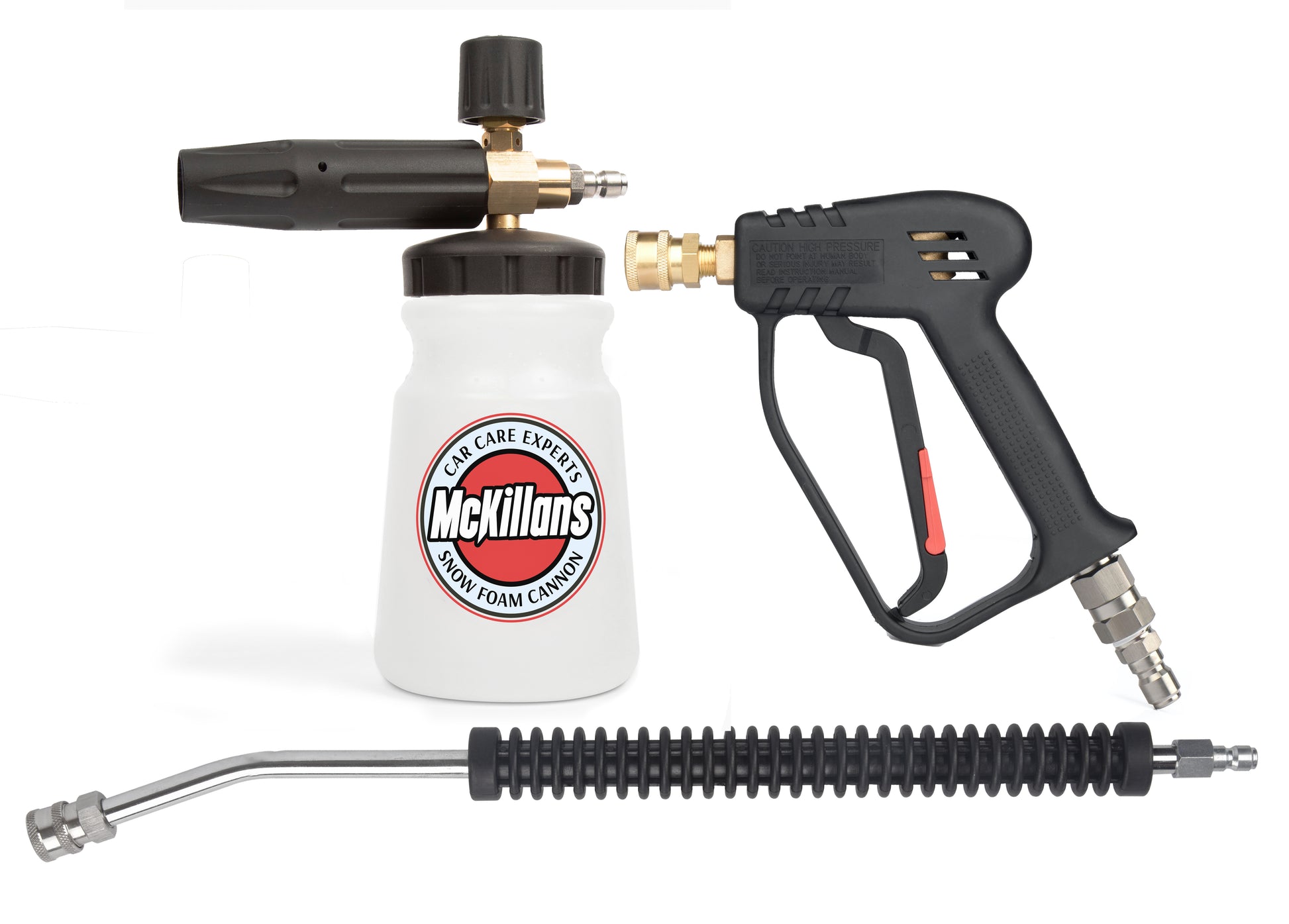 Blackline High-Performance Foam Cannon for Pressure Washer Carbon